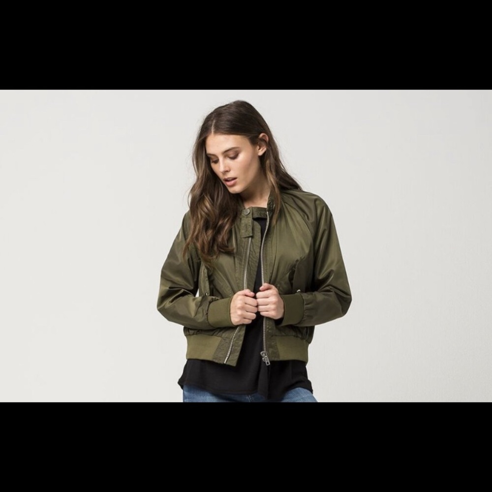 Free people bomber jacket